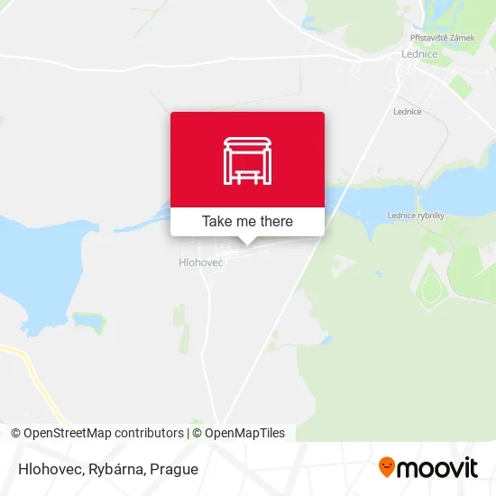 Карта Hlohovec, Rybárna