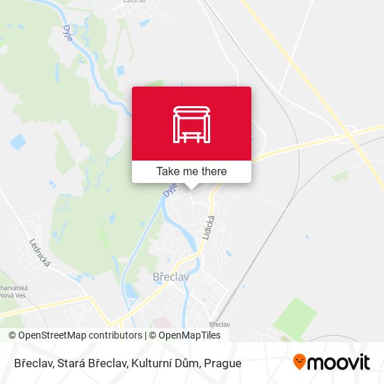 Břeclav, Stará Břeclav, Kulturní Dům map