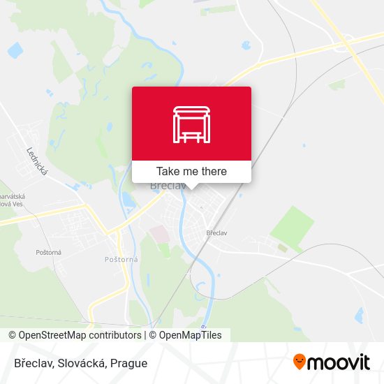 Břeclav, Slovácká map