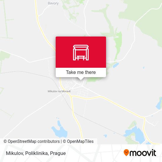Карта Mikulov, Poliklinika