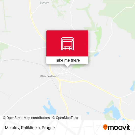 Карта Mikulov, Poliklinika