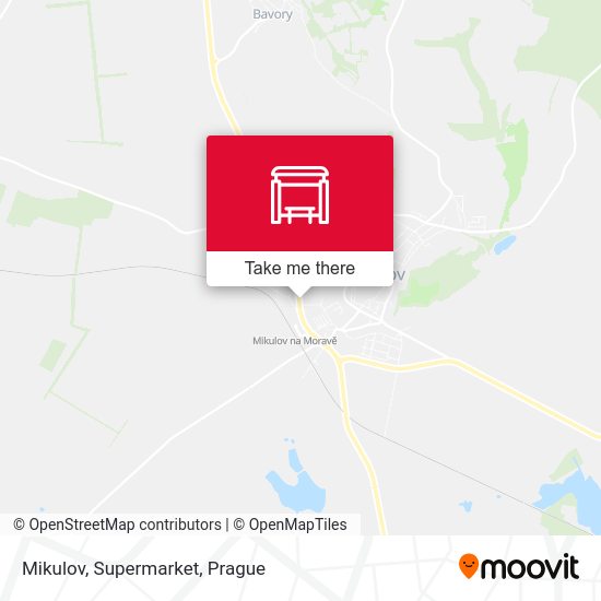Карта Mikulov, Supermarket
