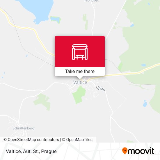 Карта Valtice, Aut. St.
