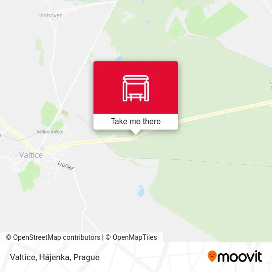 Карта Valtice, Hájenka