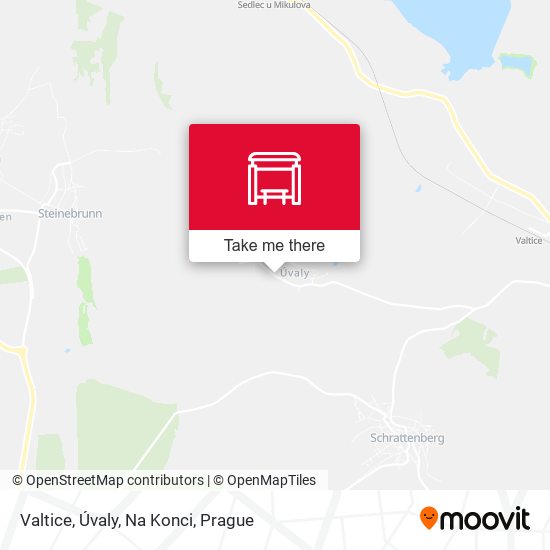 Valtice, Úvaly, Na Konci map