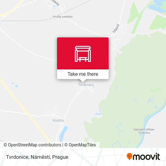 Tvrdonice, Náměstí map