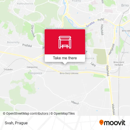 Карта Svah