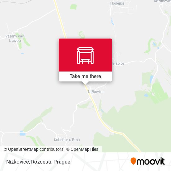 Nížkovice, Rozcestí map