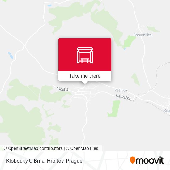Klobouky U Brna, Hřbitov map