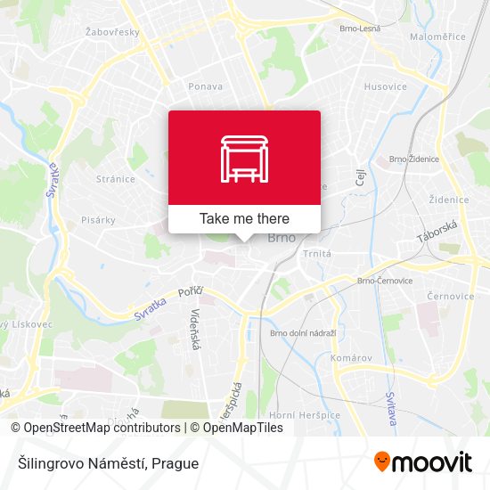 Šilingrovo Náměstí map