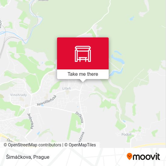 Šimáčkova map