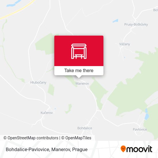 Bohdalice-Pavlovice, Manerov map