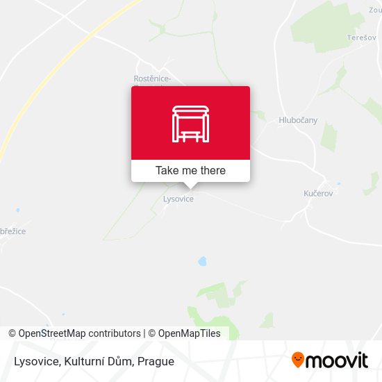 Lysovice, Kulturní Dům map