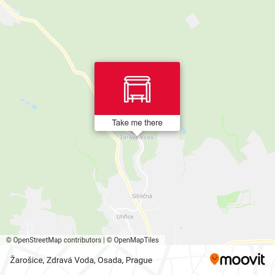 Žarošice, Zdravá Voda, Osada map