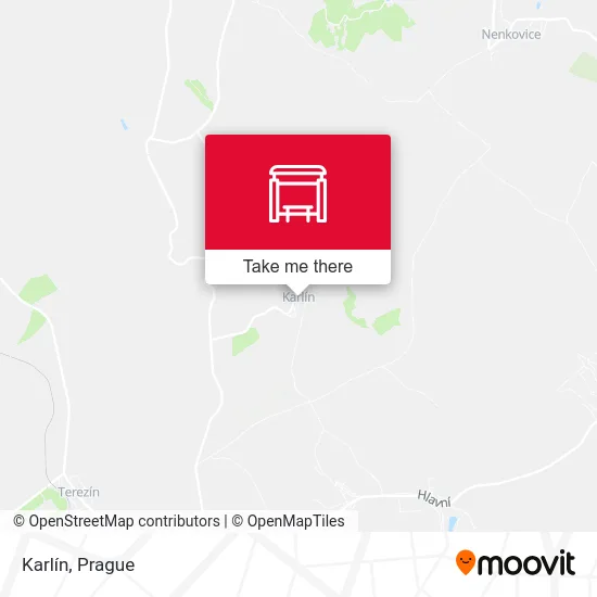 Карта Karlín