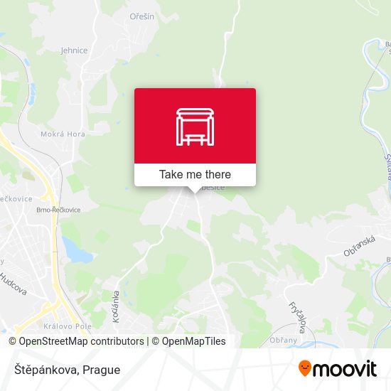 Štěpánkova map