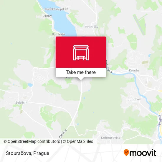 Карта Štouračova