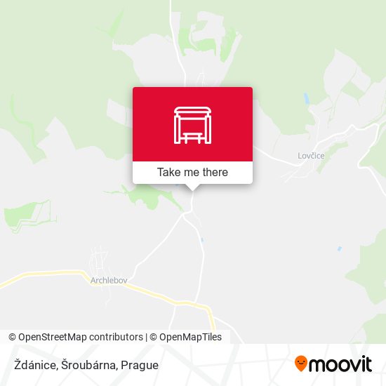 Ždánice, Šroubárna map
