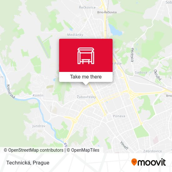 Карта Technická