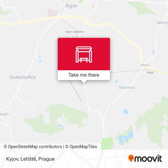 Kyjov, Letiště map