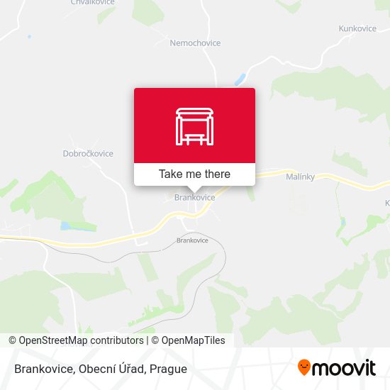 Brankovice, Obecní Úřad map