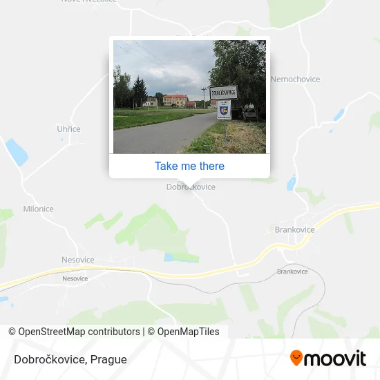 Карта Dobročkovice