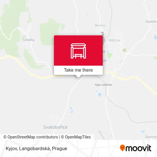 Карта Kyjov, Langobardská
