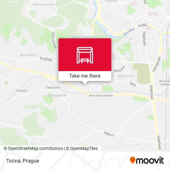 Карта Točná
