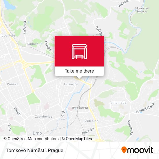 Tomkovo Náměstí map