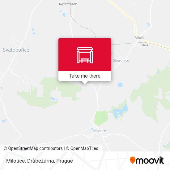 Карта Milotice, Drůbežárna