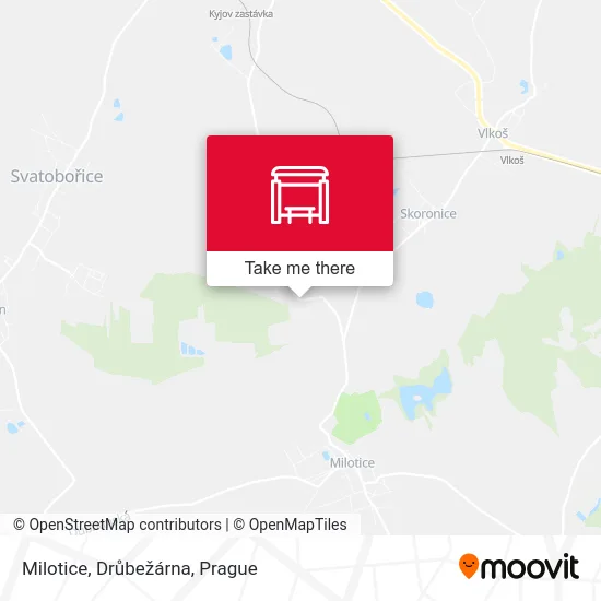 Карта Milotice, Drůbežárna