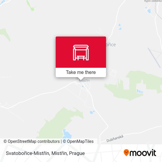 Svatobořice-Mistřín, Mistřín map