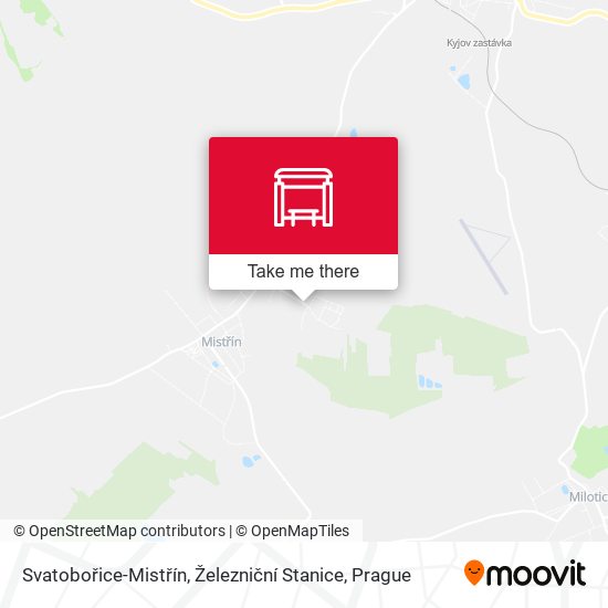 Svatobořice-Mistřín, Železniční Stanice map