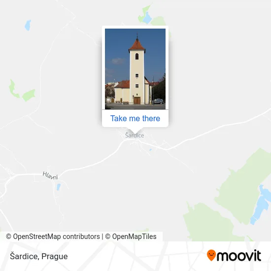 Карта Šardice