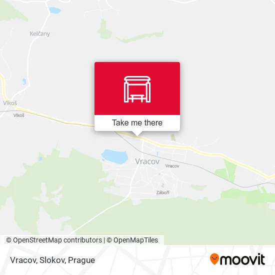 Карта Vracov, Slokov