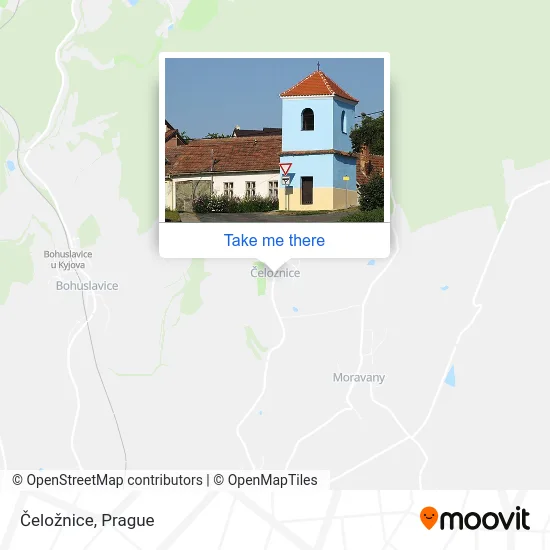 Карта Čeložnice