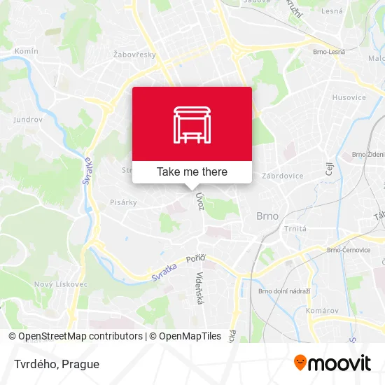 Карта Tvrdého