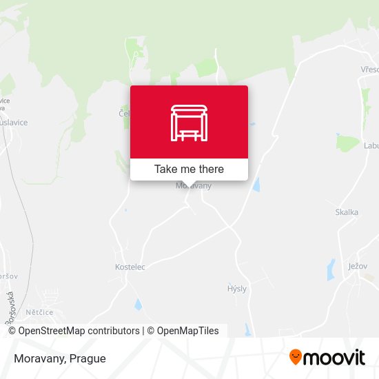Карта Moravany