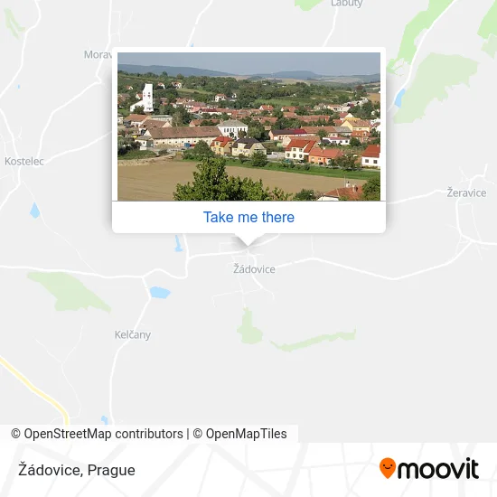 Карта Žádovice