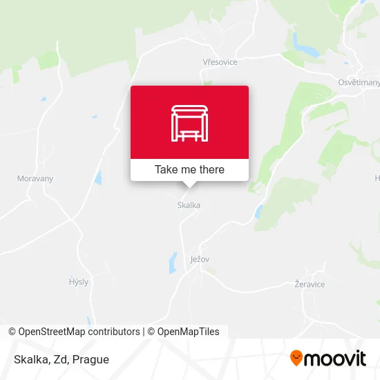 Карта Skalka, Zd