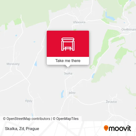Карта Skalka, Zd