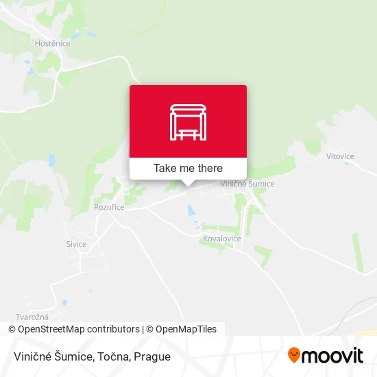 Карта Viničné Šumice, Točna