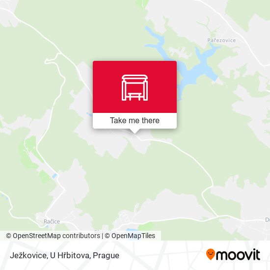Ježkovice, U Hřbitova map