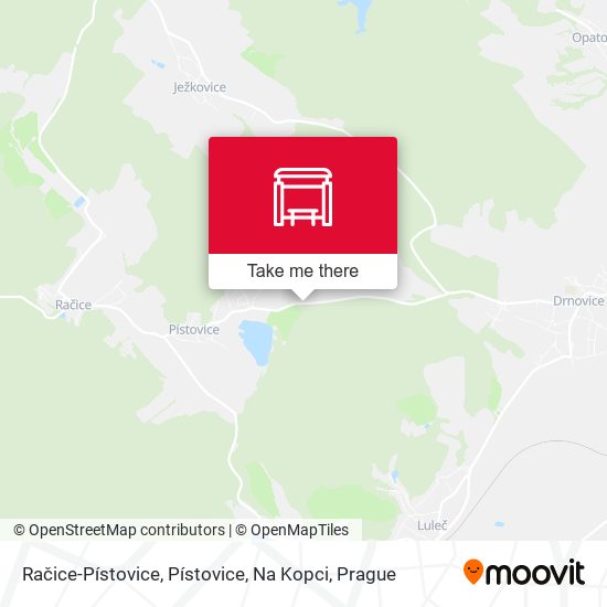 Račice-Pístovice, Pístovice, Na Kopci map