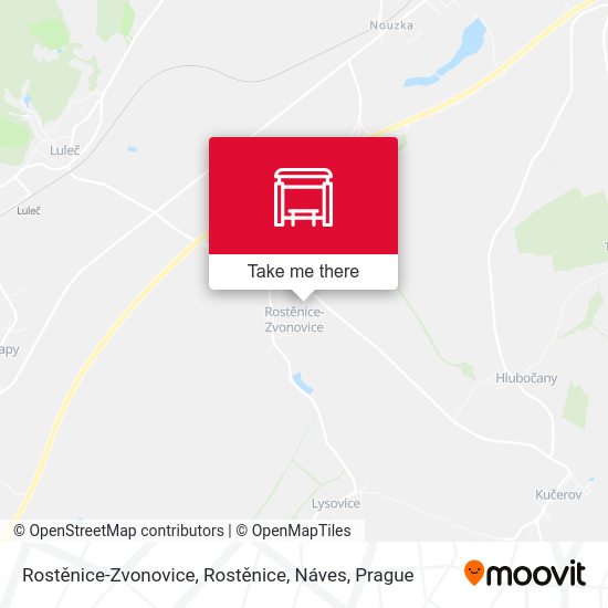 Rostěnice-Zvonovice, Rostěnice, Náves map