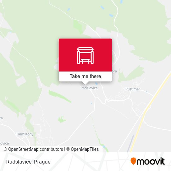 Карта Radslavice