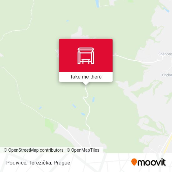 Podivice, Terezička map