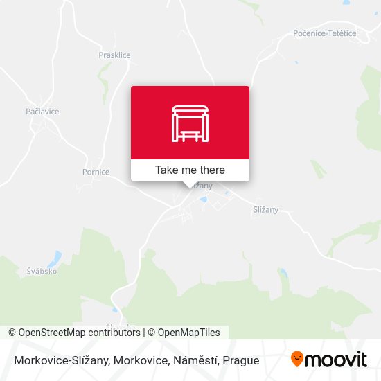 Morkovice-Slížany, Morkovice, Náměstí map