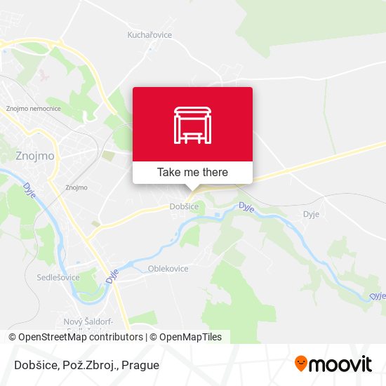 Dobšice, Pož.Zbroj. map