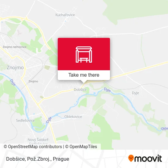 Карта Dobšice, Pož.Zbroj.